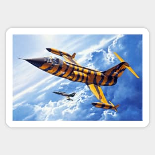 F017 Starfighter Tiger Sticker